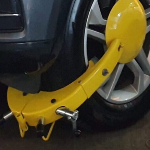 wheel lock clamp